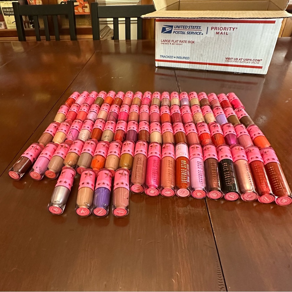 Jeffree Star Velour Liquid Lipstick Collection HUGE LOT of 82 NWOB Wholesale - Picture 6 of 9